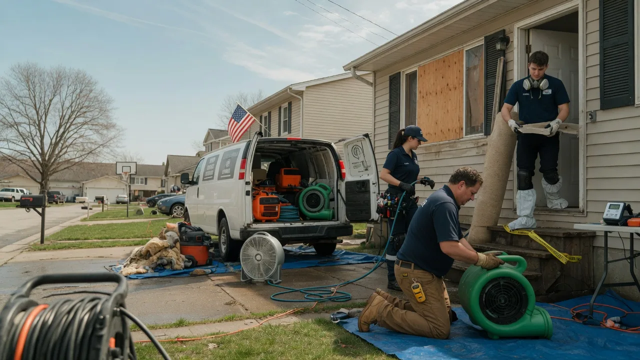 Water Damage Restoration in Snow, OK near me